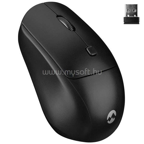 EVEREST SM-320 vezeték nélküli egér (fekete)