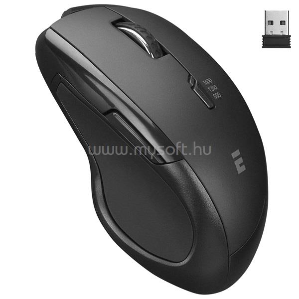 EVEREST SM-32BT vezeték nélküli RGB Bluetooth egér (fekete)