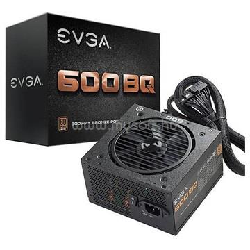 EVGA tápegység 600 BQ 600W moduláris 80+ BRONZE
