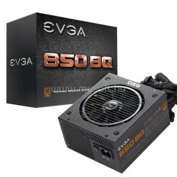 EVGA tápegység 850 BQ 850W moduláris 80+ Bronze