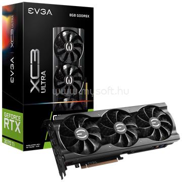 EVGA Videokártya nvidia  GeForce RTX 3070 Ti XC3 ULTRA GAMING 8GB GDDR6X