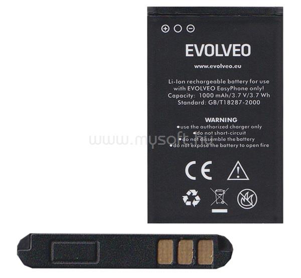 EVOLVEO Evolveo EP-501 EasyPhone / EP-500 Easy Phone akku 1000mAh LI-ION