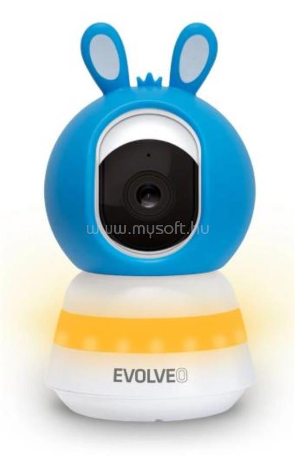 EVOLVEO Baby Monitor LUX- Intelligens 360 -os videós bébiőr (kék)
