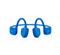 EVOLVEO EVOLVEO BONEMAX bluetooth fülhallgató SZTEREO csontrezgés, SPORT, SÖTÉTKÉK SEP_BONEMAX-32-BL small