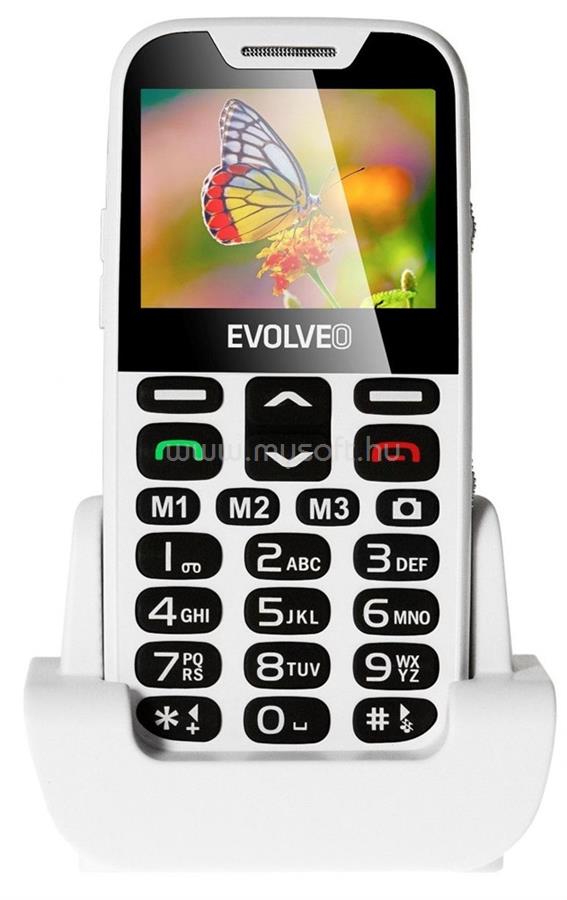 EVOLVEO EASYPHONE XD EP600 mobiltelefon (fehér)