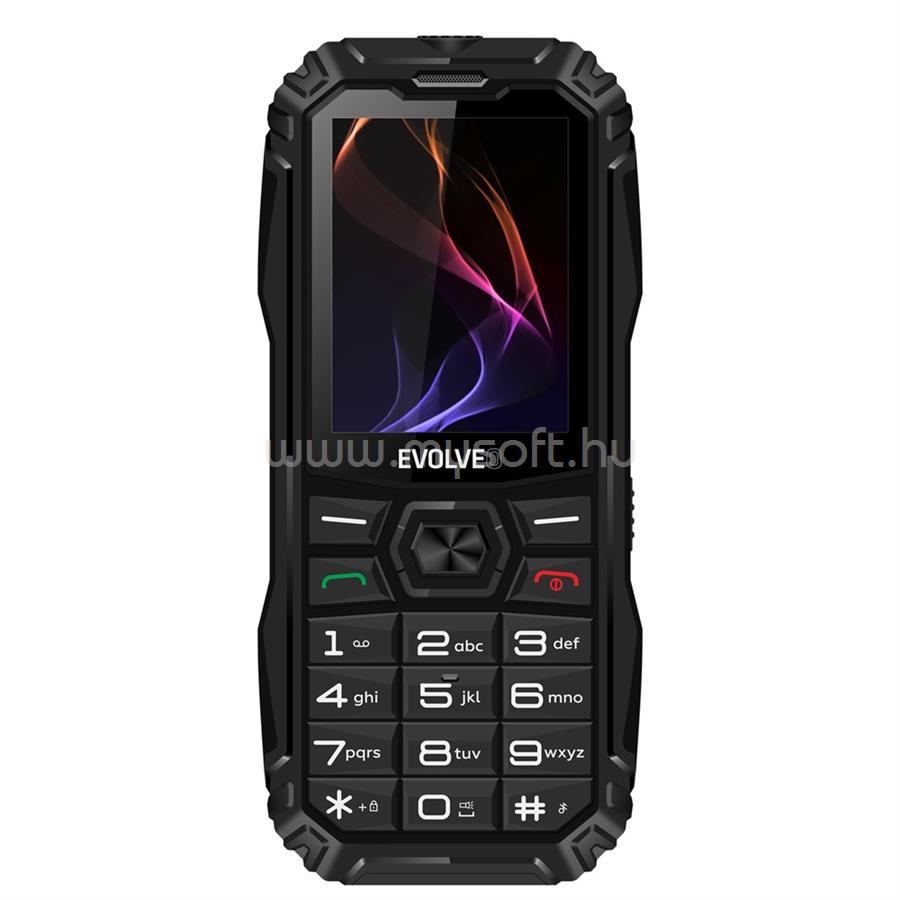 EVOLVEO MaxPhone A1 Dual-SIM mobiltelefon (fekete)