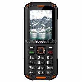 EVOLVEO Strongphone X5 Dual-SIM mobiltelefon (fekete/narancs) SGM_SGP-X5 small