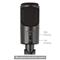 EWENT EW3552 Multimedia Microphone with noise cancelling Black EW3552 small