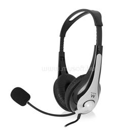 EWENT EW3562 Headset with mic Black EW3562 small