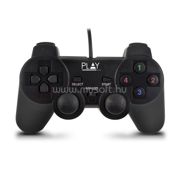 EWENT PL3330 Play USB Gamepad (fekete)