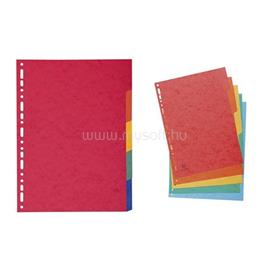 EXACOMPTA A4 5 részes karton színes elválasztólap P2220-0150 small