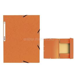EXACOMPTA A4 karton narancssárga gumis mappa P2110-0611 small