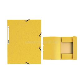 EXACOMPTA A4 karton sárga gumis mappa P2110-0613 small