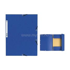 EXACOMPTA A4 kék gumis karton mappa P2110-0610 small