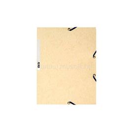 EXACOMPTA A4 prespán krémszínű gumis mappa P2110-0586 small