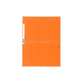 EXACOMPTA A4 prespán narancssárga gumis mappa P2110-0588 small