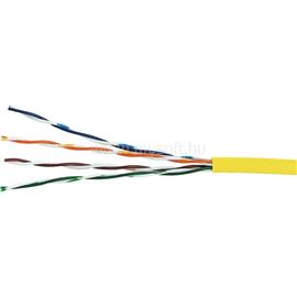 EXCEL Patch kábel Cat.5e UTP 26AWG PVC köpeny 305m (sárga) 100-091 small
