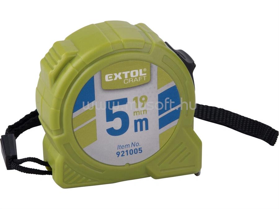 EXTOL CRAFT MÉRŐSZALAG 1 STOPPOS, 5M X 19MM