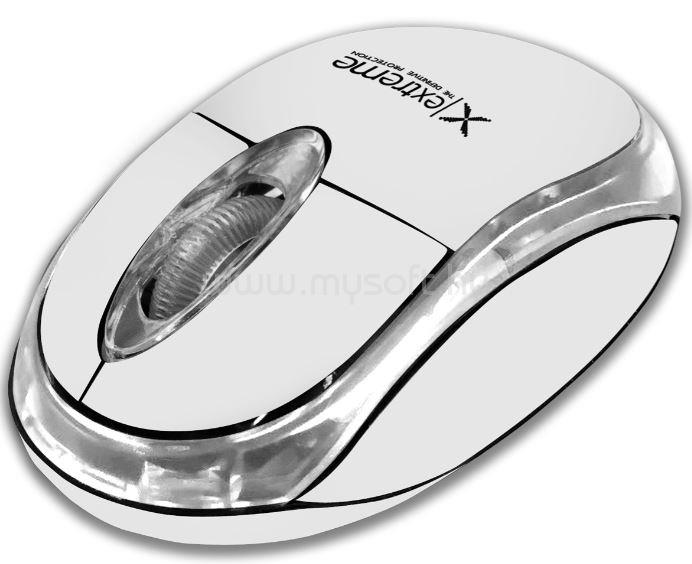 EXTREME MEDIA EXTREME VEZETÉK NÉLKÜLI BLUETOOTH OPTIKAI EGÉR 3D CYNGUS FEHÉR XM106W
