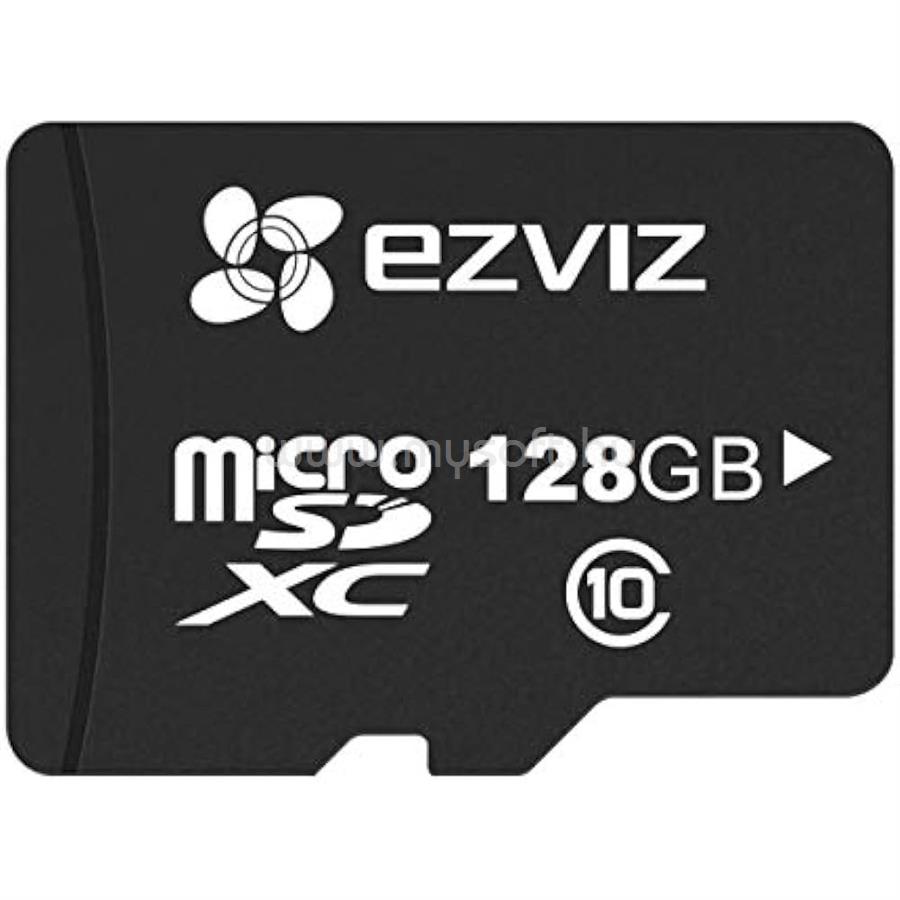 EZVIZ 128GB MicroSD kártya az biztonsági kamerákhoz, C10 class,Max read speed 90MB/s; Max write speed 50MB/s