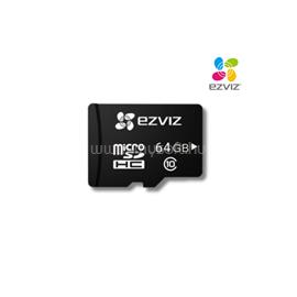 EZVIZ 64GB MicroSD kártya az biztonsági kamerákhoz, C10 class,Max read speed 90MB/s; Max write speed 50MB/s CS-CMT-CARDT64G-D small