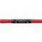 FABER - CASTELL Akril marker kétvégű MULTIMARK 219 Faber-Castell eper piros FC185918 small