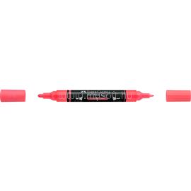 FABER - CASTELL Akril marker kétvégű MULTIMARK 255 Faber-Castell neon narancs FC185955 small