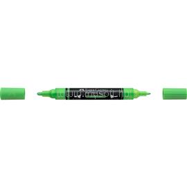 FABER - CASTELL Akril marker kétvégű MULTIMARK 257 Faber-Castell neon zöld FC185957 small