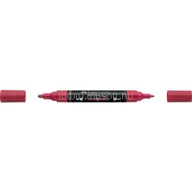 FABER - CASTELL Akril marker kétvégű MULTIMARK 433 Faber-Castell piros bogyó FC185933 small