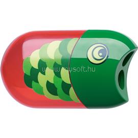 FABER - CASTELL Hegyező dupla tartályos radírral Faber-Castell hal mintás FC183525 small