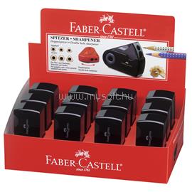 FABER - CASTELL Hegyező dupla tartályos SLEEVE Jumbo Faber-Castell fekete színben FC182700 small