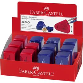 FABER - CASTELL Hegyező dupla tartályos SLEEVE Jumbo Faber-Castell piros,kék színben FC182701 small