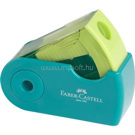 FABER - CASTELL Hegyező mini tartályos SLEEVE trendi színben Faber-Castell rózsaszín/narancs,türkiz/világoszöld,kék/világoskék FC182714 small