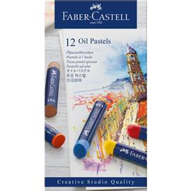 FABER - CASTELL Olajpasztell kréta készlet hengeres test CREATIVE STUDIO Faber-Castell 12klf.szín FC127012 small