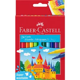 FABER - CASTELL Rostirón, filctoll készlet, kastélyos Faber-Castell 24 klf. szín FC554202 small