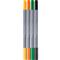 FABER - CASTELL Rostirón, filctoll készlet akvarell kétvégű GOLDFABER AQUA Trópusi tukán Faber-Castell 4klf. szín FC164508 small