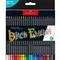 FABER - CASTELL Színes ceruza készlet háromszögletű BLACK EDITION Faber-Castell fekete test 24klf. szín FC116424 small