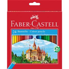 FABER - CASTELL Színes ceruza készlet hatszögletű kastélyos Faber-Castell  24klf. szín FC120124 small