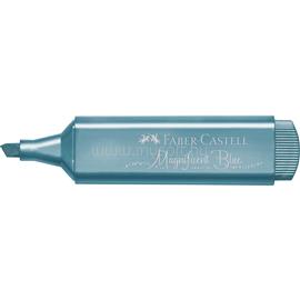 FABER - CASTELL Szövegkiemelő 1-5mm vágott hegyű Faber-Castell 46 metál kék FC154647 small