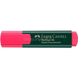 FABER - CASTELL Szövegkiemelő 1-5mm vágott hegyű Faber-Castell 48 fluoreszkáló piros FC154821 small