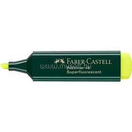 FABER - CASTELL Szövegkiemelő 1-5mm vágott hegyű Faber-Castell 48 fluoreszkáló sárga FC154807 small