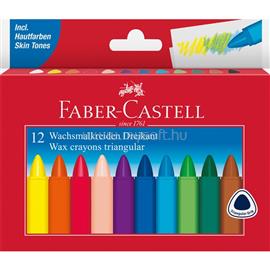 FABER-CASTELL 12 db háromszögletű zsírkréta készlet FABER-CASTELL_FC120010 small