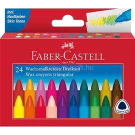 FABER-CASTELL 24 db háromszögletű zsírkréta készlet FABER-CASTELL_FC120024 small