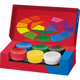 FABER-CASTELL 6db-os 6x20ml tégelyes tempera készlet FABER-CASTELL_FC121040 small