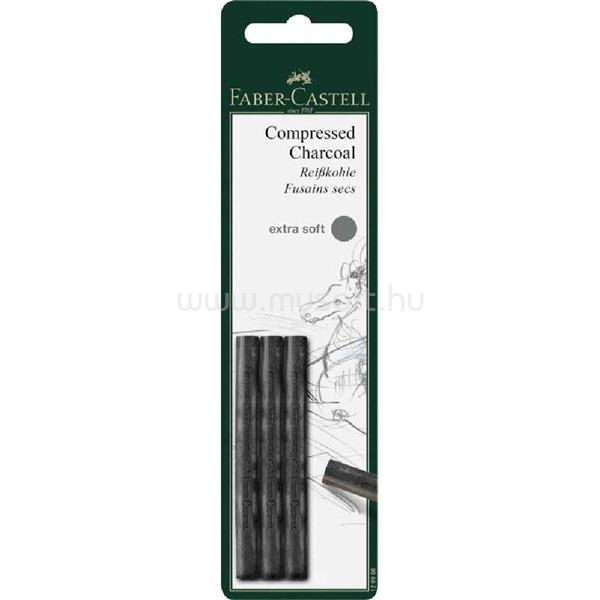 FABER-CASTELL AG Pitt extrapuha 3db-os préselt faszén