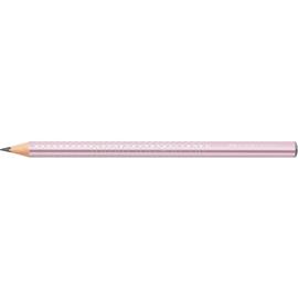 FABER-CASTELL Grafitceruza B,metál háromszögletű SPARKLE Jumbo Faber-Castell rózsa test FABER-CASTELL_68034 small