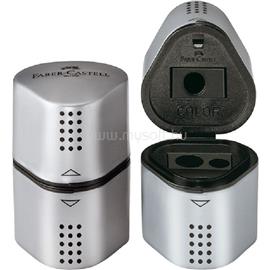 FABER-CASTELL Grip 2001 Trio szürke tartályos hegyező FABER-CASTELL_P0013-0401 small