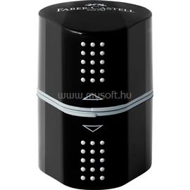 FABER-CASTELL Grip 2001Trio fekete tartályos hegyező FABER-CASTELL_FC283899 small