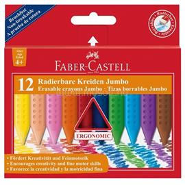 FABER-CASTELL Grip Jumbo 122540 háromszögletű 12db-os vegyes színű zsírkréta FABER-CASTELL_P0010-5184 small
