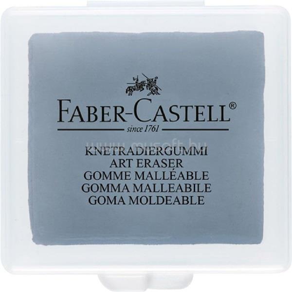 FABER-CASTELL műanyag dobozos szürke gyurmaradír